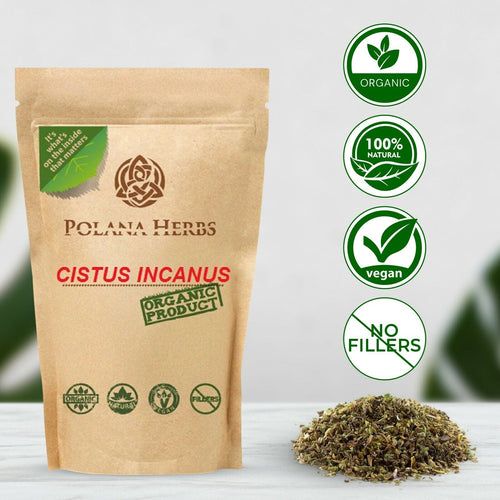 Organic Cistus Incanus Rockrose Loose Herbal Tea - Detox, Cleanse, Boost Immune System