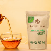 Charger l&#39;image dans la galerie, Pine Needle Tea Organic Loose Leaf (Pinus sylvestris) Help with respiratory problems, high in vitamin C and A, rich in antioxidants - polanaherbs